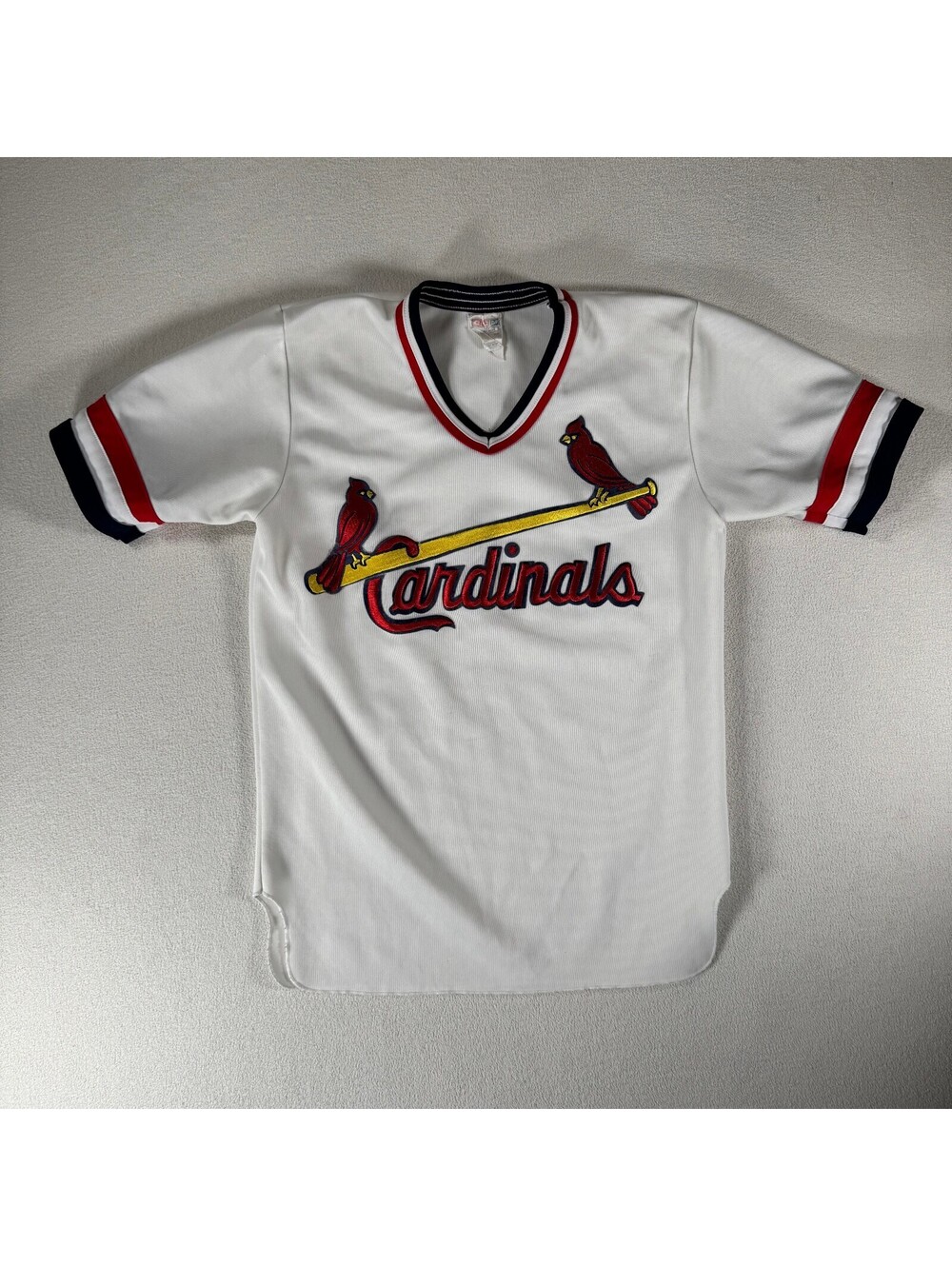 Vintage 80s CCM St. Louis Cardinals MLB Baseball Jersey Size M